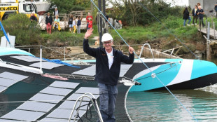 Navigation décarbonée: le SeaKite d'Yves Parlier en test grandeur nature à Arcachon