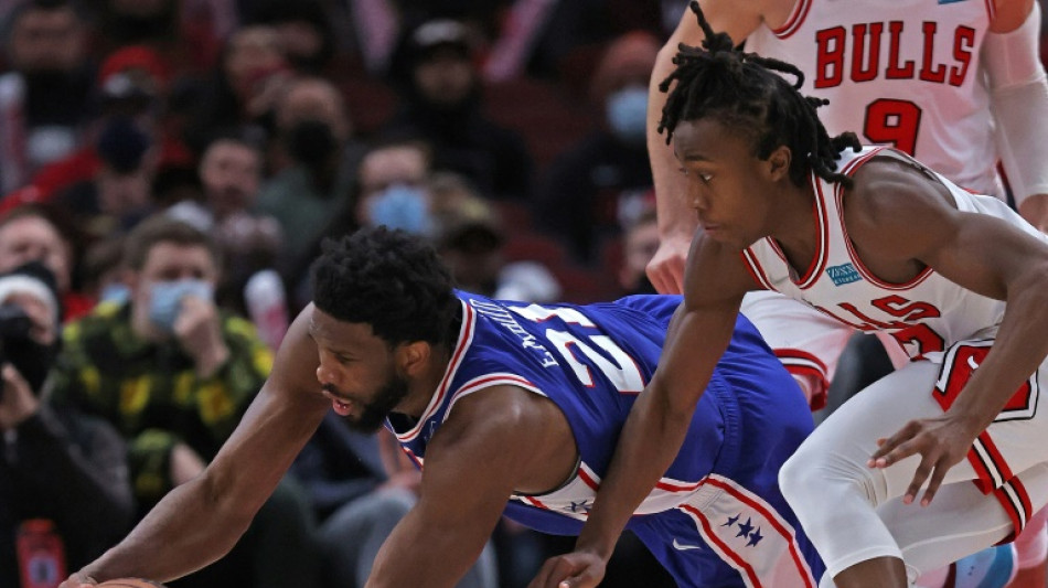 NBA: Embiid et Philadelphie font la loi à Chicago, Denver enfonce Brooklyn