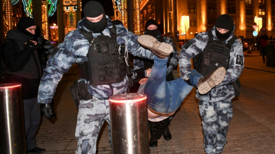 Más de 4.600 arrestos en Rusia en protestas contra la intervención en Ucrania