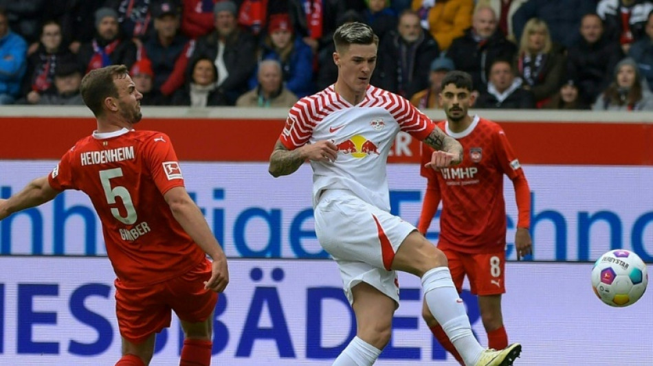 Leipzig vence na reta final em sua visita ao Heidenheim