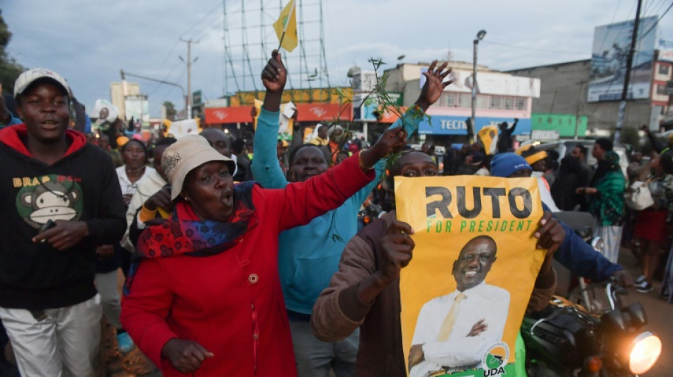 Ruto declarado ganador de presidenciales en Kenia en medio de protestas