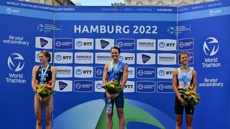 Triathlon: Tertsch feiert größten Karriereerfolg in Hamburg