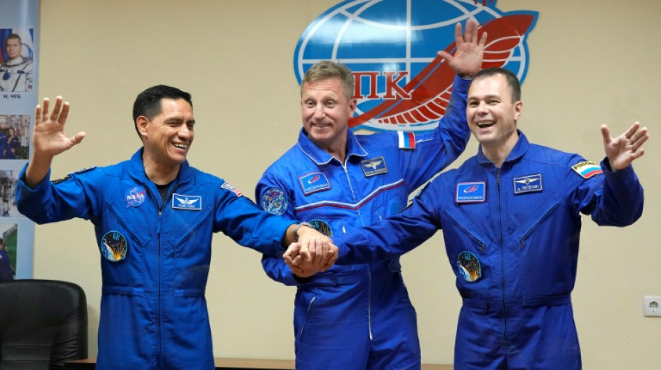 Dos rusos y un estadounidense viajan a la Estación Espacial en medio de tensiones por Ucrania