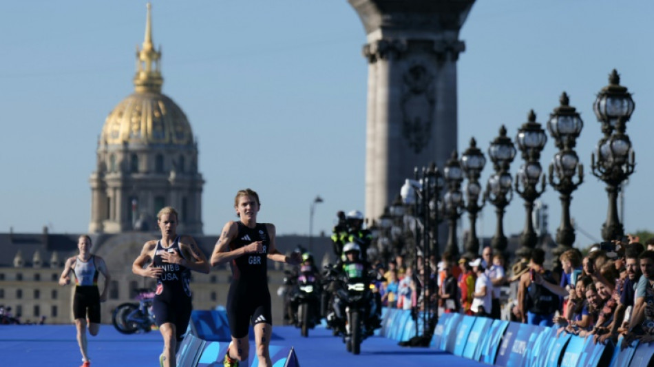 Germany win Olympic team relay triathlon  