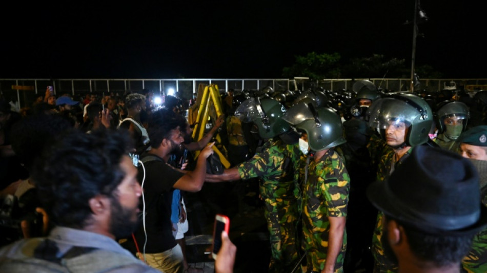 Militär und Polizei räumen größtes Protestcamp in Sri Lankas Hauptstadt Colombo 