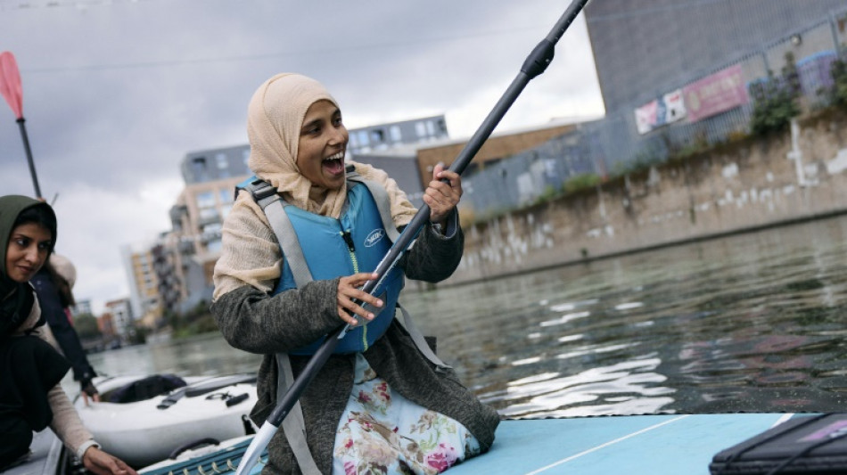 Muslim women break taboos navigating east London's waterways