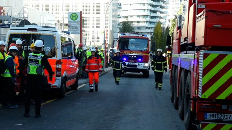 Mindestens drei Tote bei Arbeitsunfall auf Hamburger Baustelle 