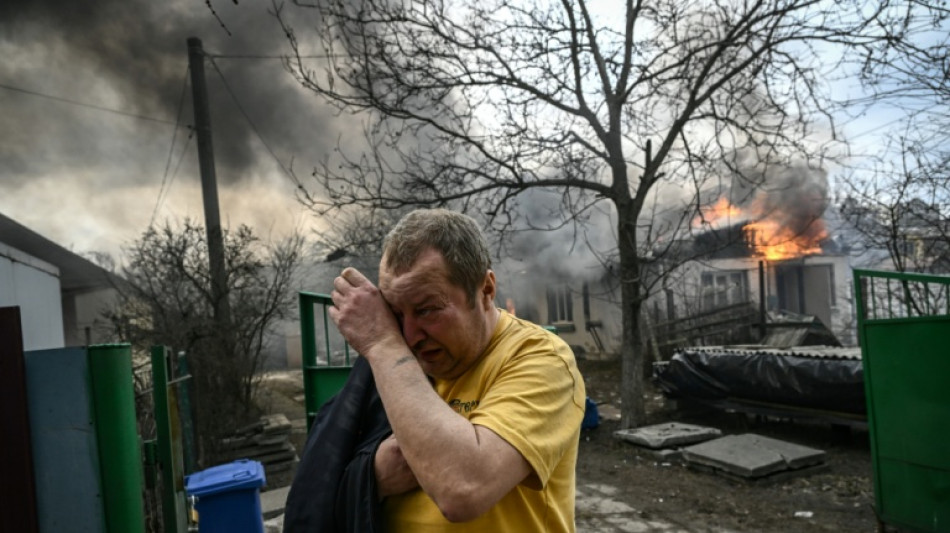 "Ma vie entière, disparue": quand les bombes russes réduisent une maison en cendres