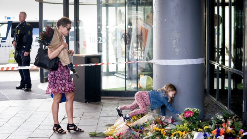 Copenhagen holds memorial for mall shooting victims