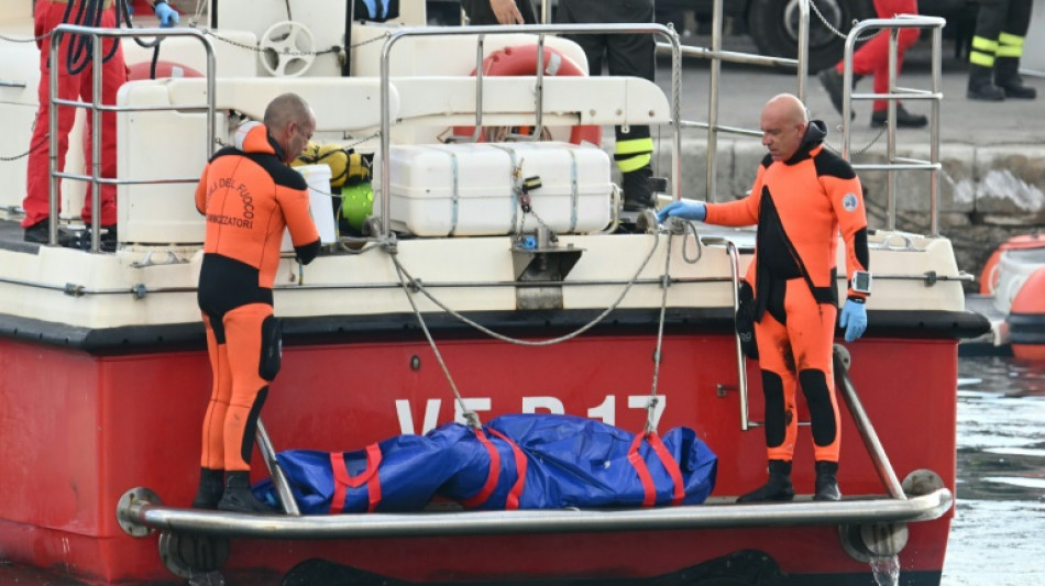 Sicily prosecutors open manslaughter probe after yacht sinking