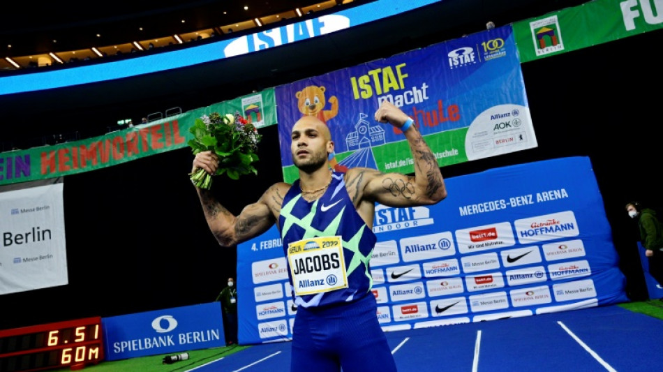 Athlétisme: Jacobs gagne un 60 m pour sa rentrée, Duplantis frôle le record du monde
