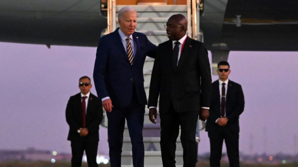 Biden kicks off two-day Angola visit