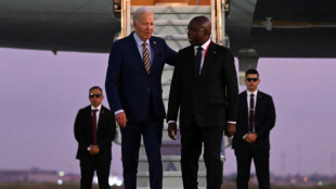 Llegó Joe Biden a Angola en la primera y única visita de su mandato al continente africano