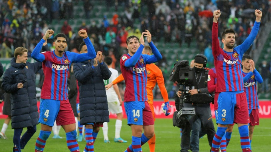 Barca and Atletico return to La Liga top four after wins over Elche and Betis
