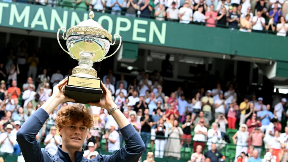 Sinner é campeão em Halle e conquista 1º título na grama