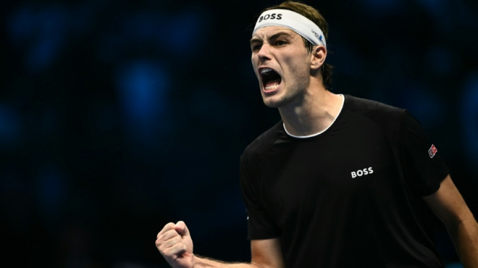 Fritz battles past Zverev to reach ATP Finals title decider