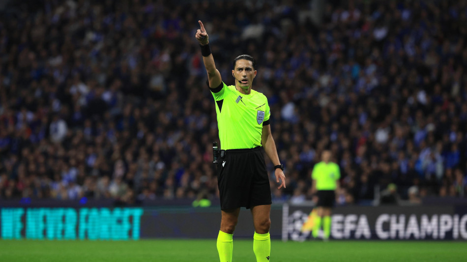 Europa League: l'olandese Gozubuyuk arbitra Roma-Dinamo Kiev