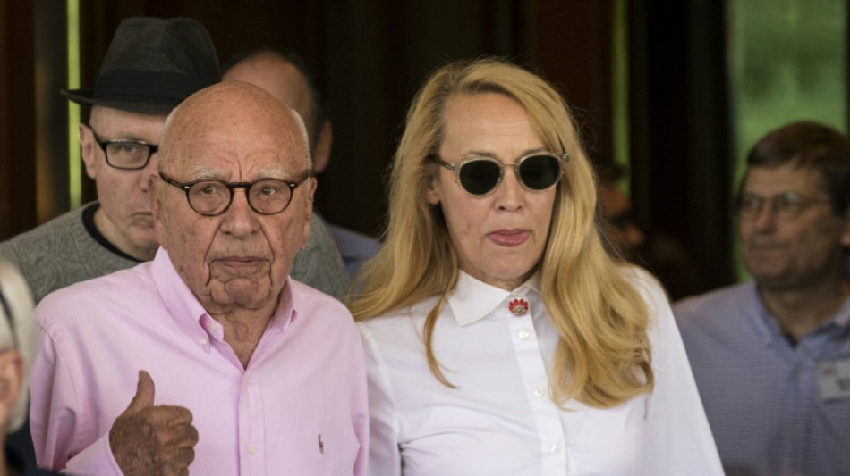 Rupert Murdoch y la modelo Jerry Hall finalizan su divorcio