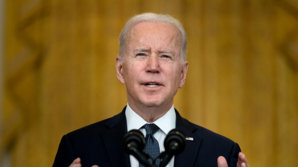 Ucrania celebra un "Día de la Unidad" mientras Biden mantiene la presión sobre Moscú