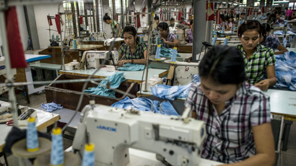 Civil war economy hits Myanmar garment workers  