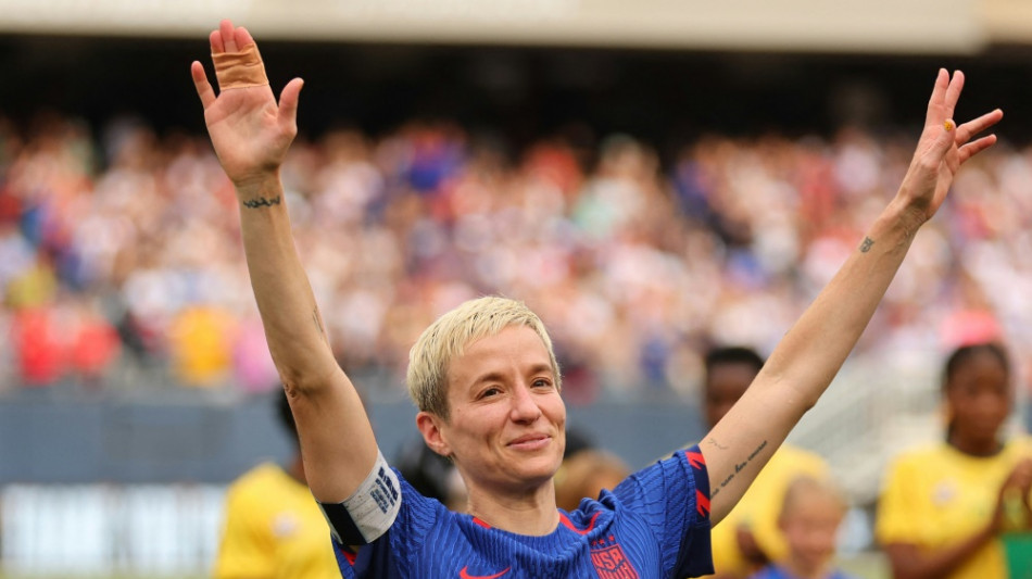 Rapinoe beendet US-Karriere: "Haben die Welt besser gemacht"