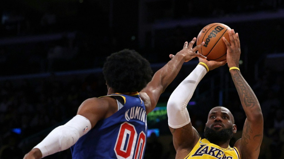 "Verzweiflung" und ein James-Rekord: Lakers schlagen Warriors