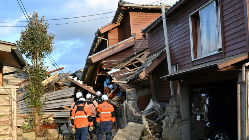 Zahl der Toten bei Erdbeben in Japan steigt auf mindestens 62