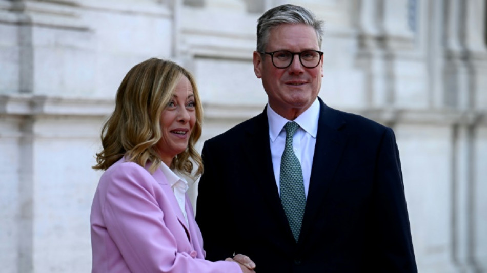 Keir Starmer à Rome pour parler immigration avec Giorgia Meloni