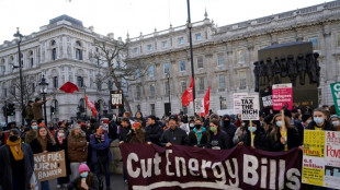 Contre la flambée du coût de la vie, des manifestants défilent au Royaume-Uni