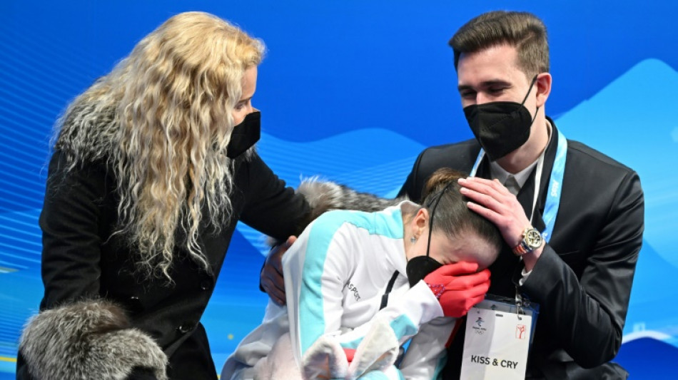 JO-2022: le président du CIO Thomas Bach "très troublé" par la prestation de Kamila Valieva sur la glace 
