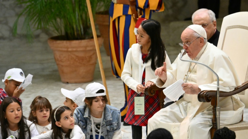 Ein Glas Wasser gegen Wut: Papst beantwortet Kinderfragen zu allen Lebenslagen