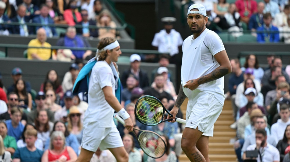 Geldstrafen für Kyrgios und Tsitsipas