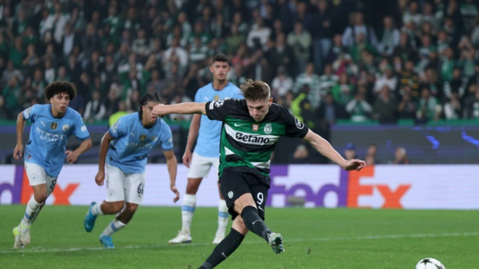 Sporting stun Man City in Champions League as Liverpool, Milan claim fine wins