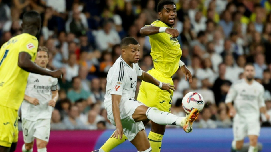 Espagne: le Real Madrid en gestion face à Villarreal, Mbappé en jambes