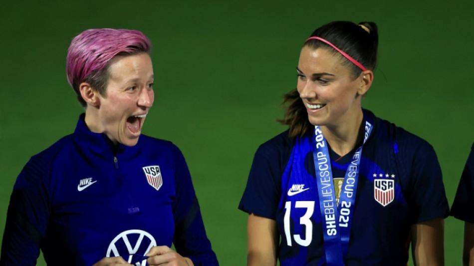 Rapinoe e Morgan lideram lista de convocadas dos EUA para Copa do Mundo feminina