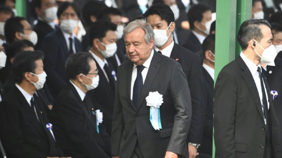 Guterres in Hiroshima: "Die Menschheit spielt mit einer geladenen Waffe"