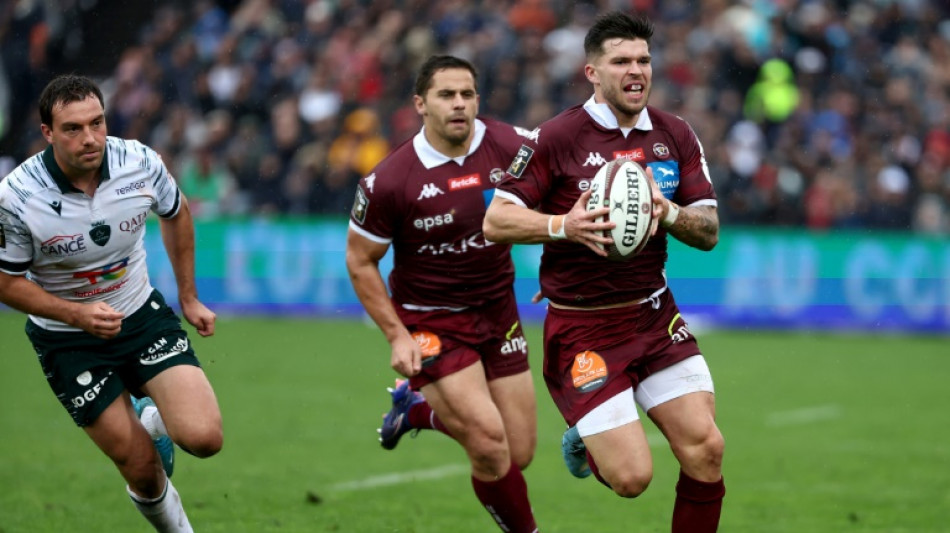 Top 14: l'UBB repasse devant, Bayonne sur le podium