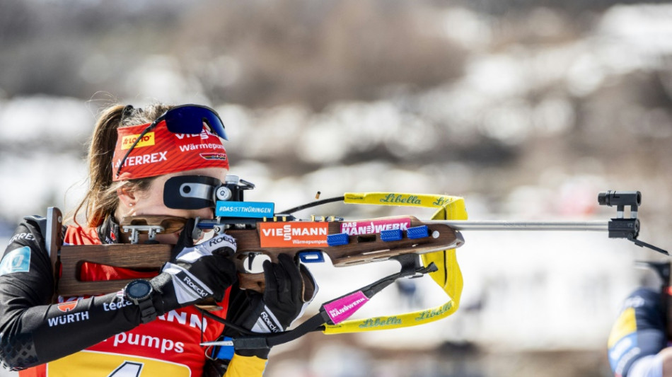 Biathletinnen in Verfolgung abgeschlagen