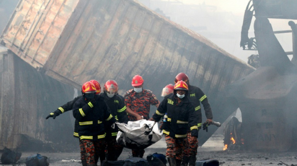 Dutzende Tote und hunderte Verletzte bei Großbrand mit Explosion in Bangladesch