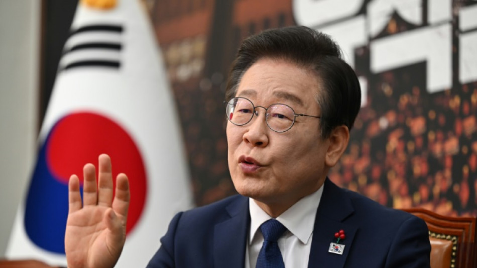 S. Korean democracy faces 'most critical moment', opposition leader tells AFP