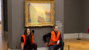 Après les "Tournesols", un tableau de Monet aspergé de purée par des activistes