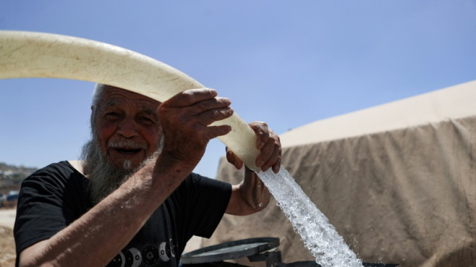Water shortages worsen as funding dries up for northwest Syria displaced