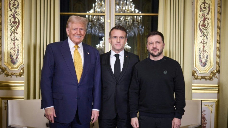 Macron se reúne con Trump y Zelenski antes de la reapertura de Notre Dame en París