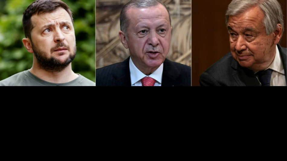 UN-Generalsekretär trifft Selenskyj und Erdogan in der Ukraine