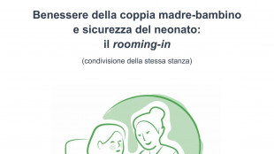 Rooming-in aiuta l'allattamento e la relazione tra mamma e bebé