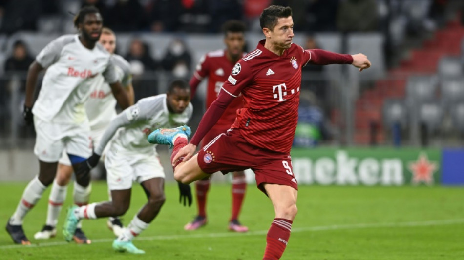 Bayern blast into Champions League quarters as Lewandowski hat-trick sinks Salzburg