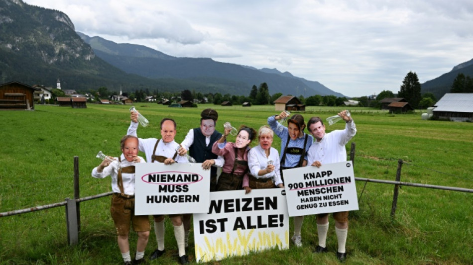 Großdemonstration von Kritikern des G7-Gipfels in München