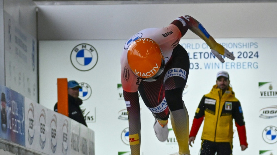 Skeleton-WM: Neise holt bei Clarkes Gold-Coup Bronze