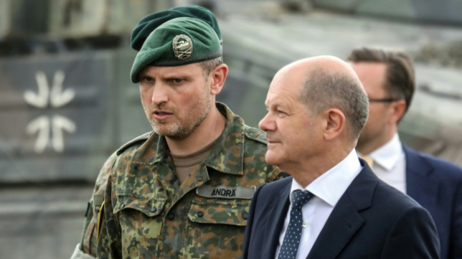 Scholz: Deutschland wird Nato-Ostflanke verstärken