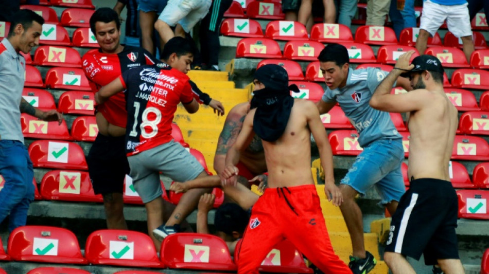 22 wounded in violence at Mexican football match 